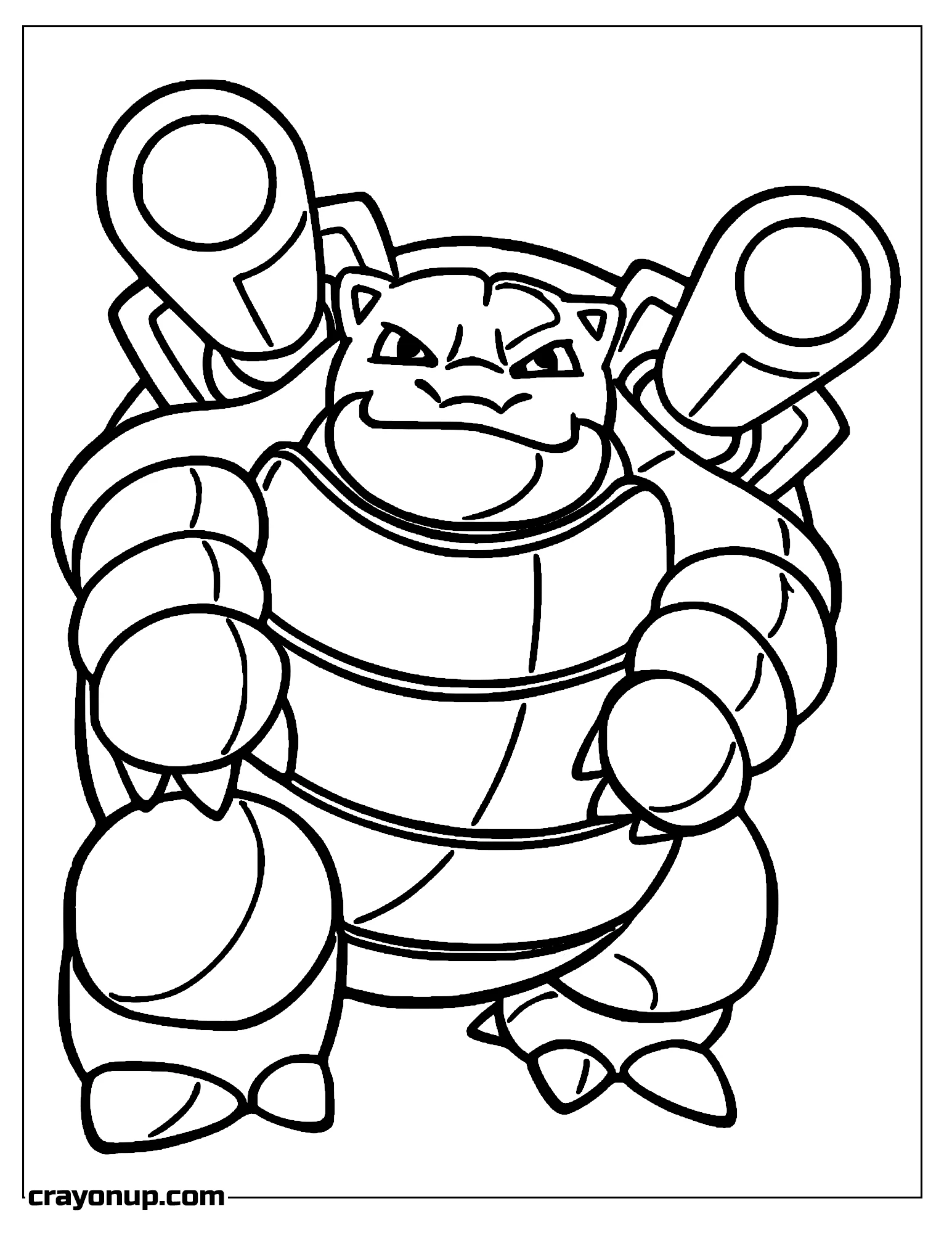  Coloring Page of blastoise Pokemon Character to Coloring Sheet