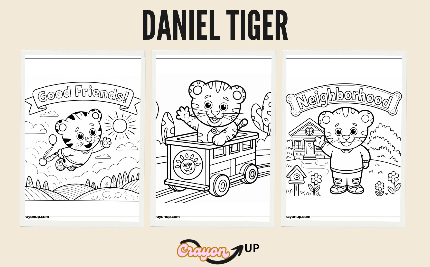 daniel tiger coloring pages Featured Image