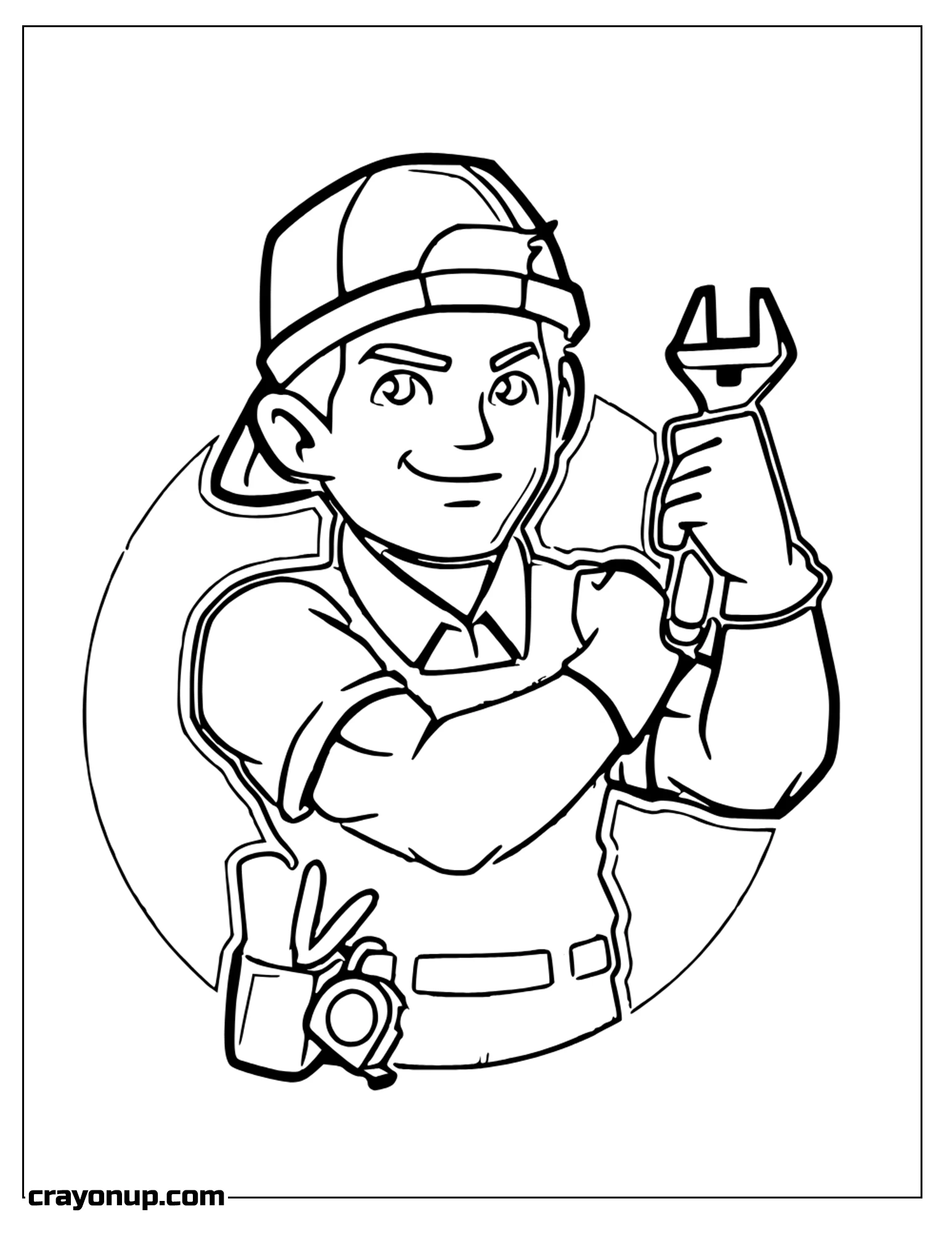  Coloring Page of Easy Pages Happy Labor Day  Holly Day To Color