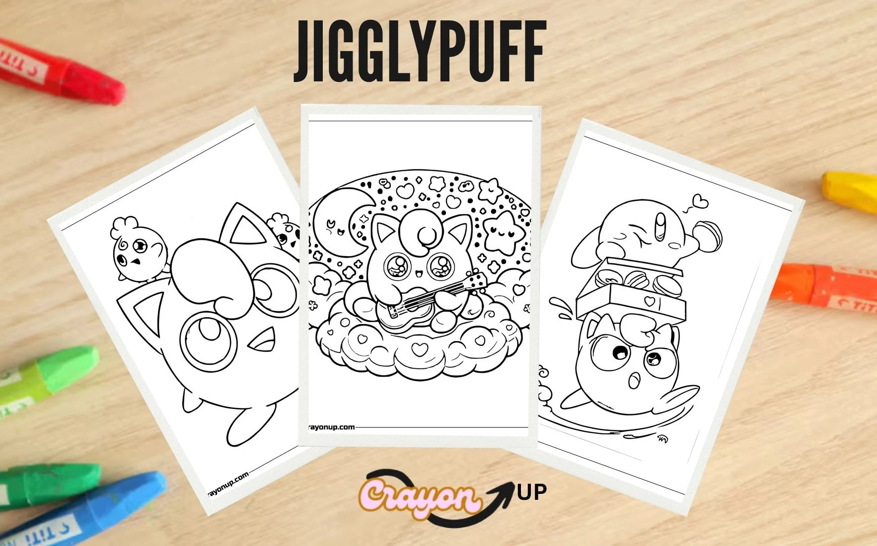 jigglypuff coloring pages Featured Image