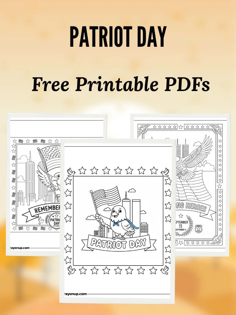 patriot day coloring page Featured Image