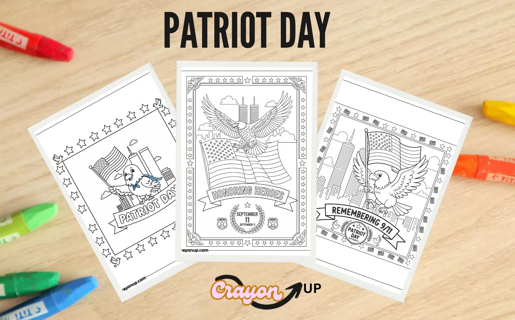 patriot day coloring pages Featured Image