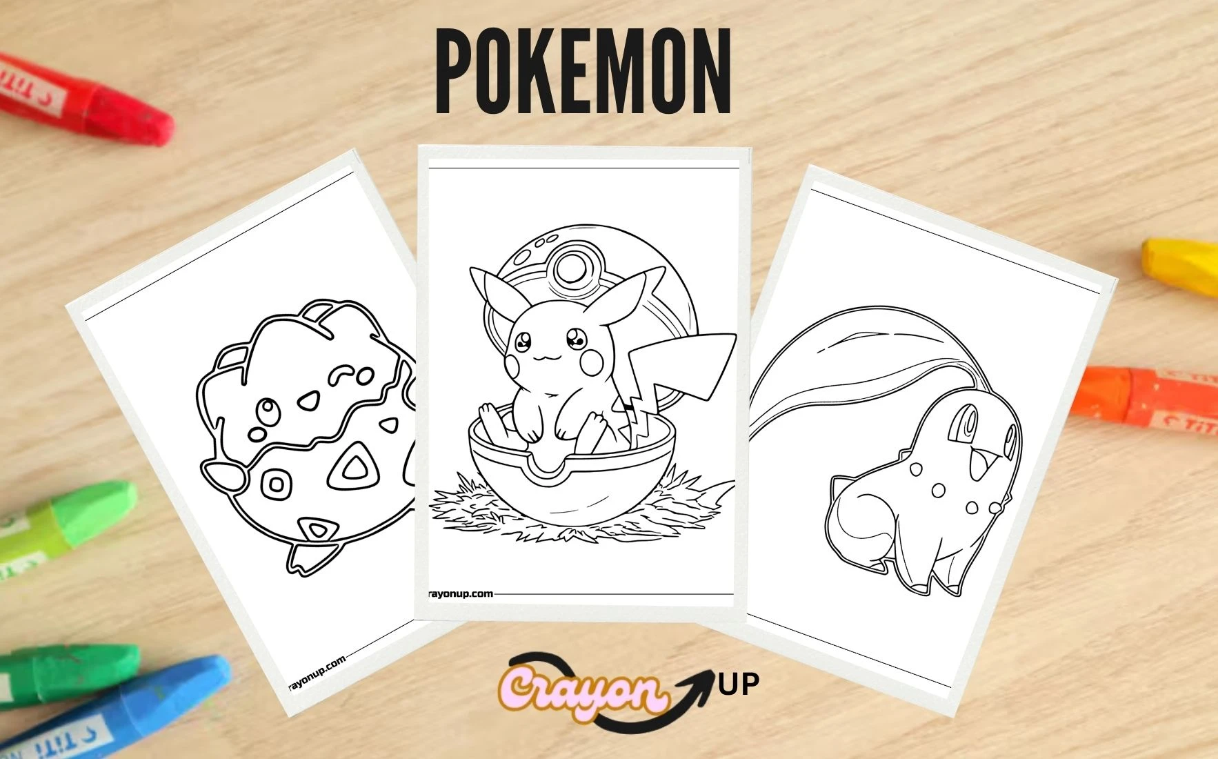 Pokemon Coloring Pages (Free PDF Printables)